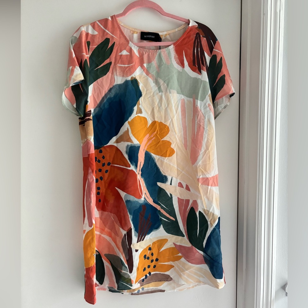 MINKPINK Multicolor Floral Dress